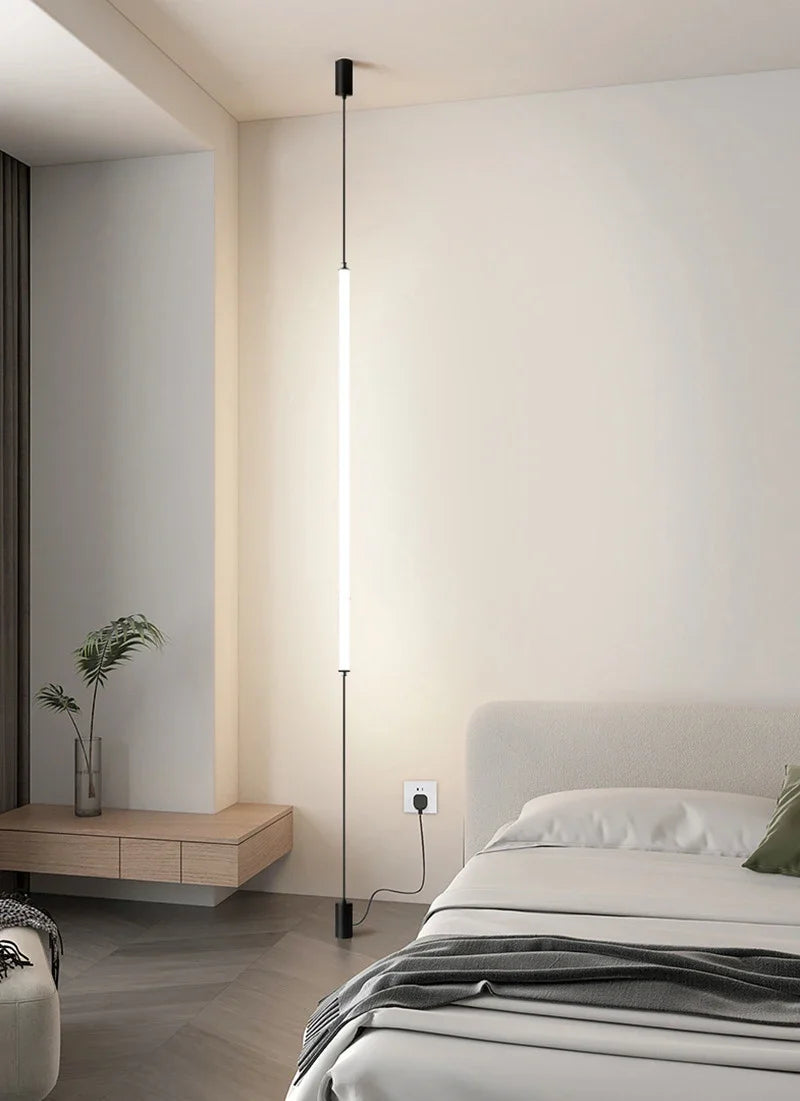 Bragi | Linear Hanging Floor Lamp