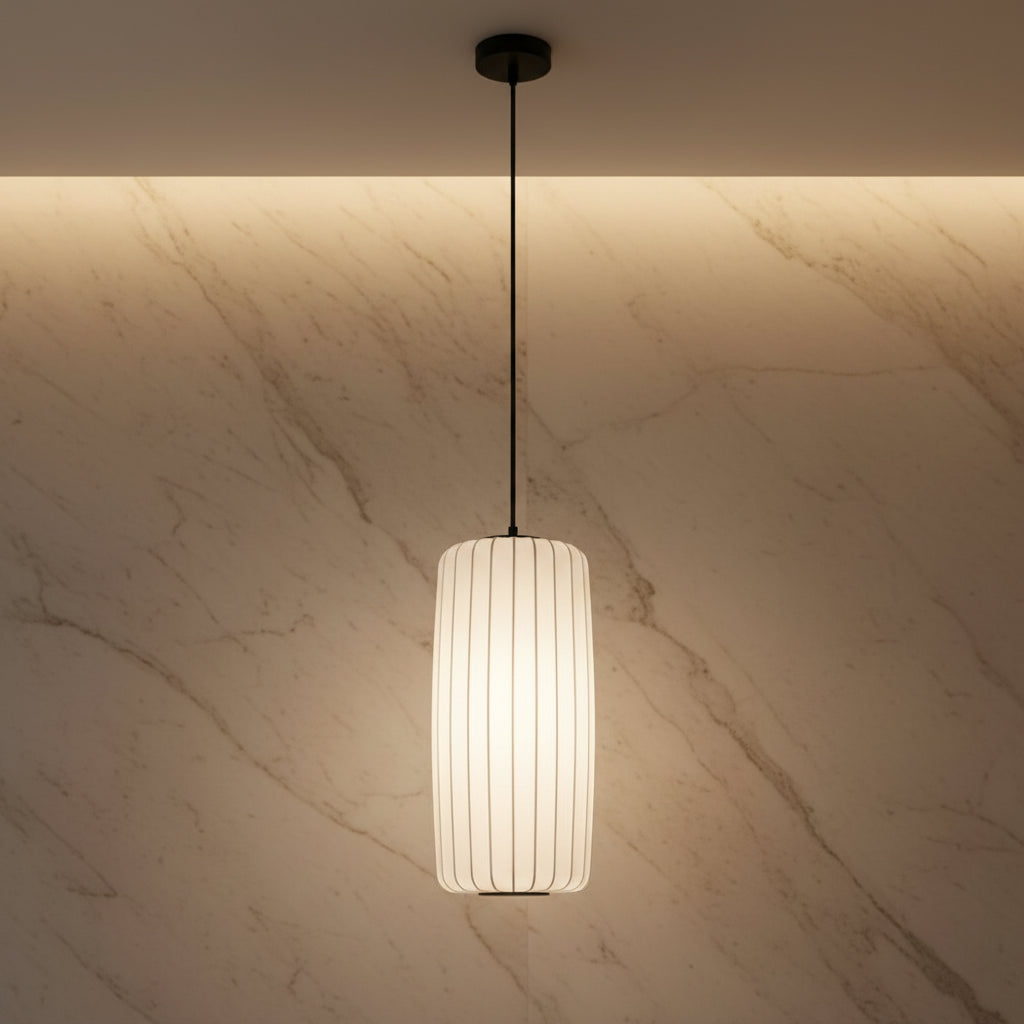 Silvia | Silk Pendant Light