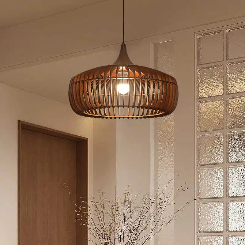 Hortensia | Wood Pendant Light