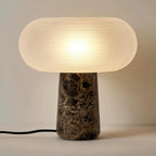 Anthea | Marble and Glass Table Lamp