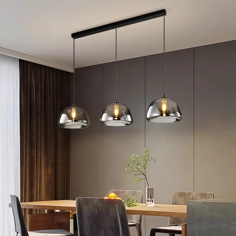 Astrid | Modern Glass LED Chandelier