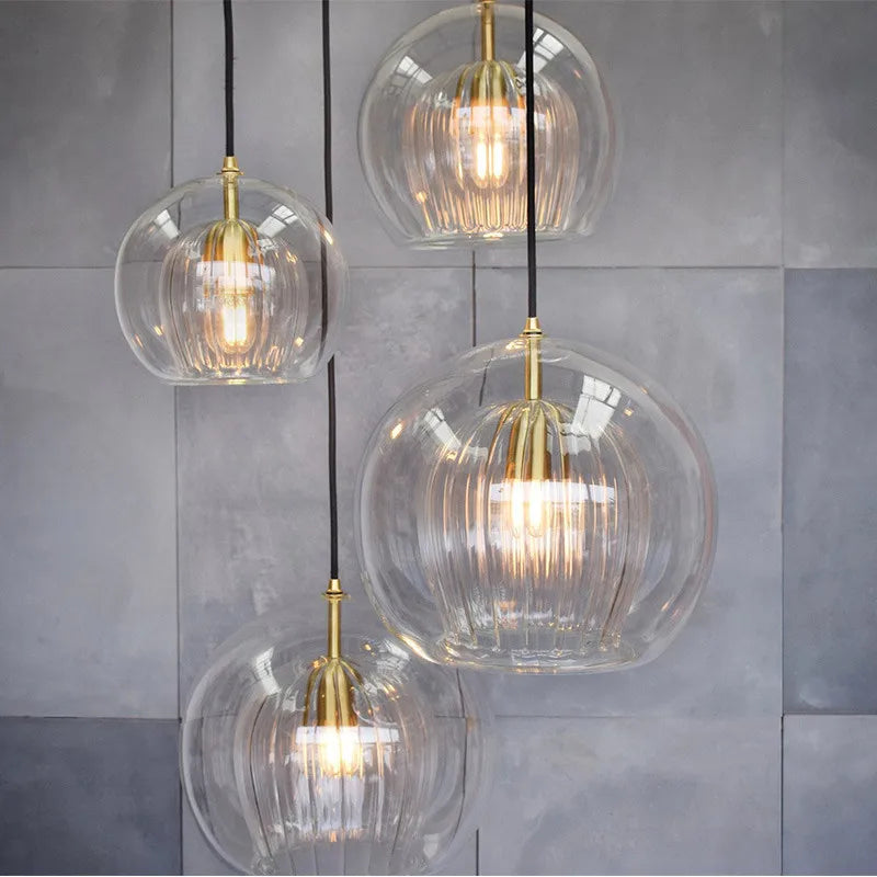 Quintia | Modern Glass Pendant Light