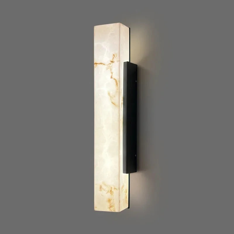 Cian | Marble-Effect Outdoor Wall Light