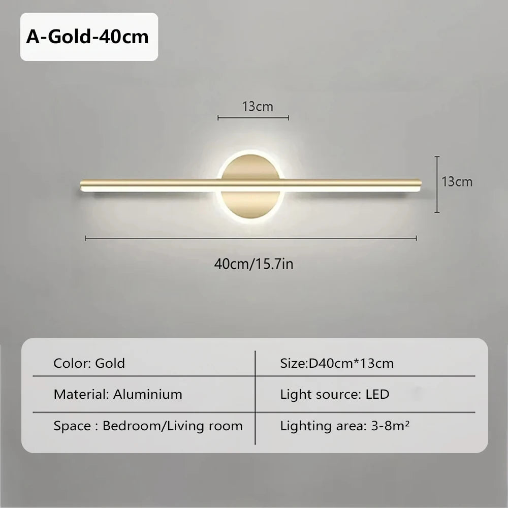 Linnea | Minimalist LED Vanity Wall Light