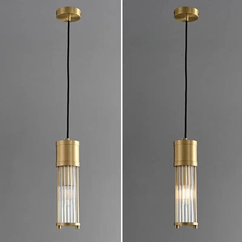 Cassia | Copper Tube Pendant