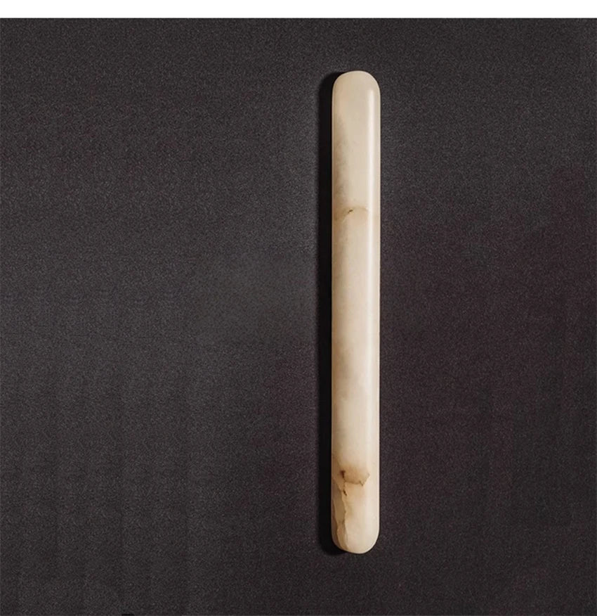 Apollo | Long Oval Alabaster Wall Sconce