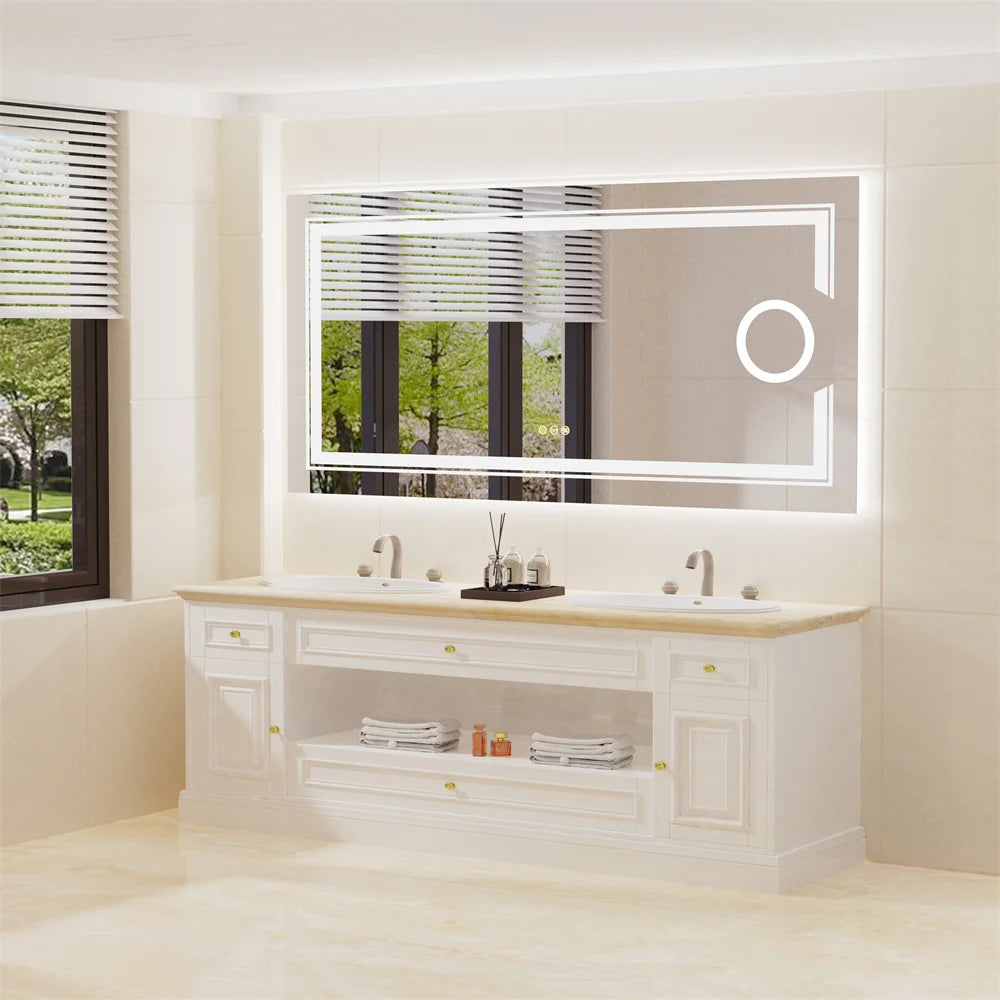 Mira | Magnifying LED Bathroom Mirror