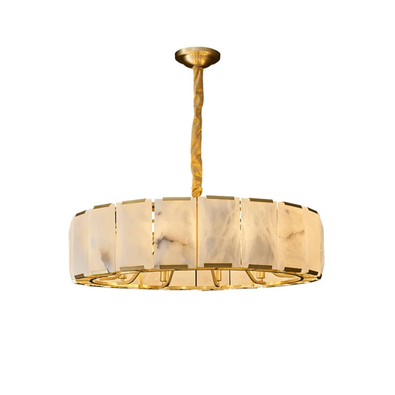 Ilaria | Rectangular Alabaster Chandelier