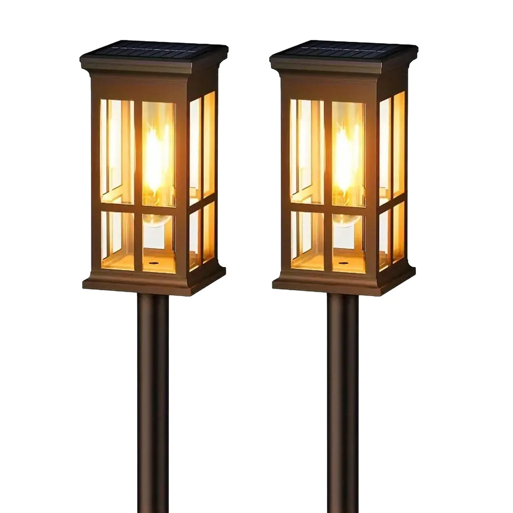 2/6/8-Pack Ultra-Bright Solar Pathway Lights for Patio, Walkway & Sidewalk - Perfect Outdoor Gift