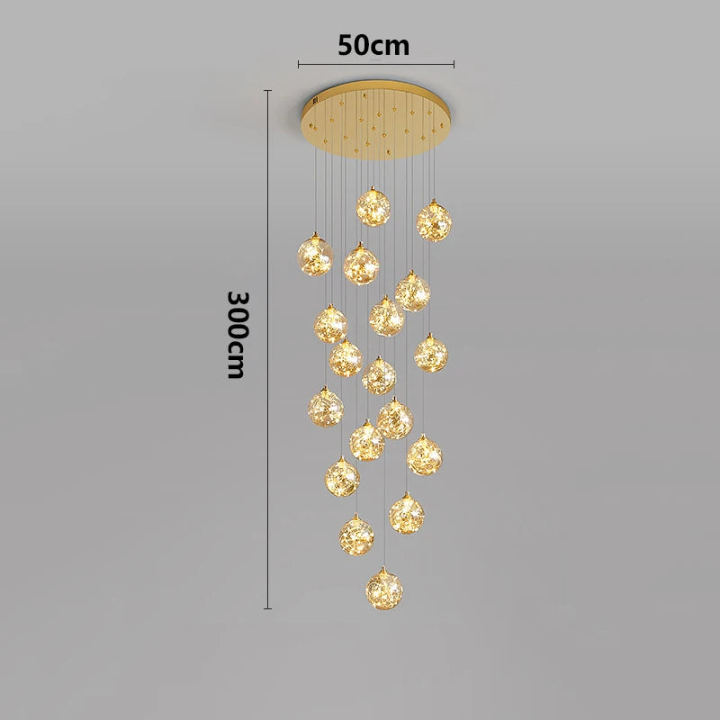 Nordic home decor dining room Pendant lamp lights indoor lighting stair lamp hanging light chandelier lamps for living room