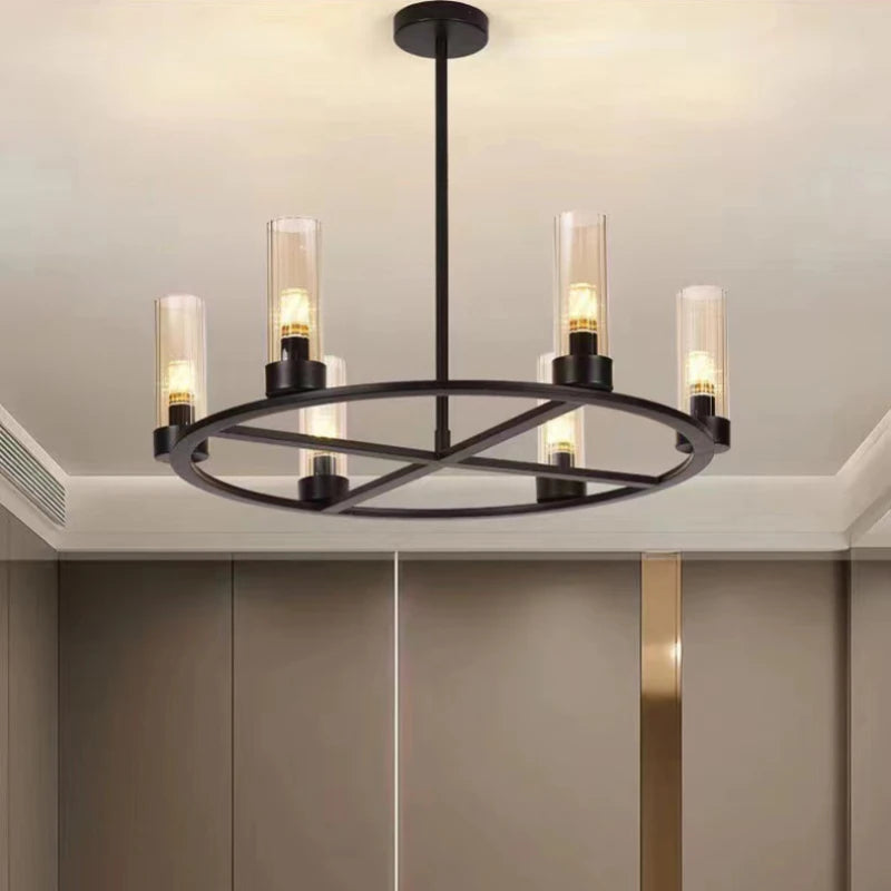 Aquila | Cognac Glass Chandelier