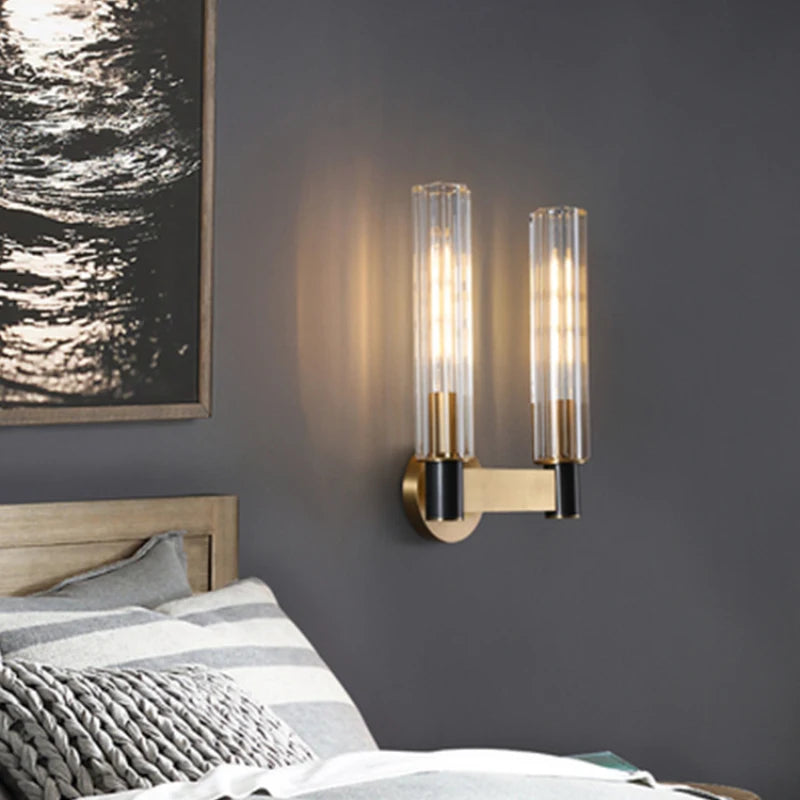 Aurore | Crystal & Brass Wall Sconce
