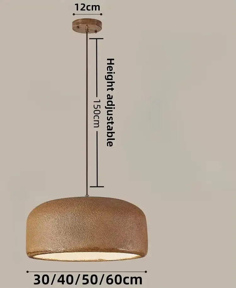 Noa | Wabi-Sabi Dome Pendant Light