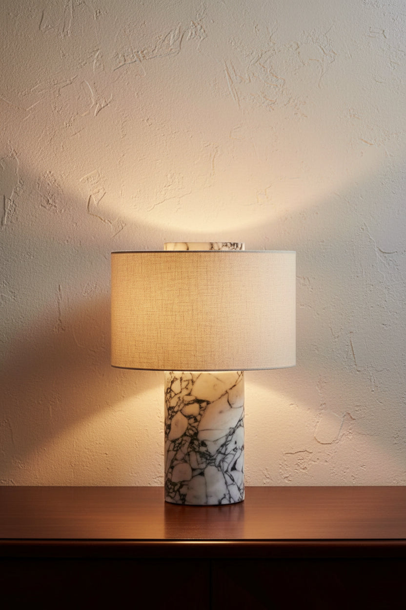 Astrid | Marble Table Lamp Touch Switch USB-Charging LED Light