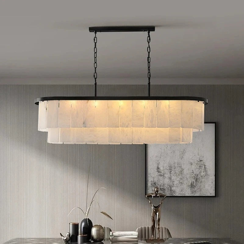 Skadi | Tiered Alabaster Chandelier