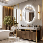 Ilse | Round Backlit Dimmable LED Bathroom Mirror