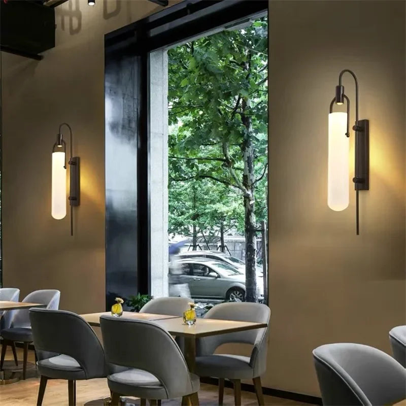 Julia | Linear Glass Sconce