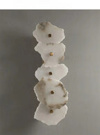 Athena | Natural Marble Multi-Stone Wall Sconce