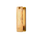 Camilla | Industrial Marble and Brass Sconce