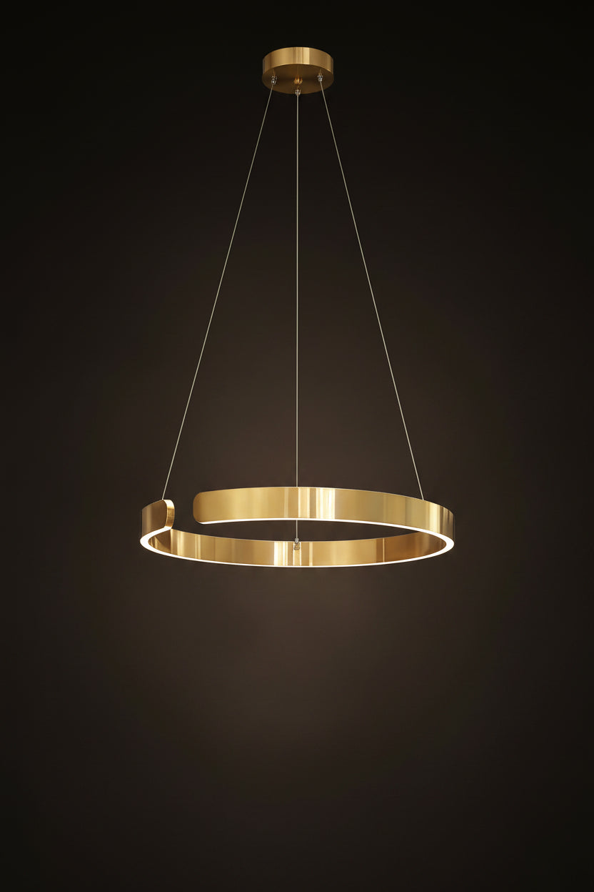 Joaquim | Nordic Aluminium Ring Chandelier