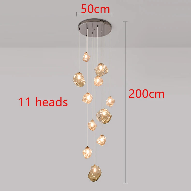 Soren | Multi-Head Branch Chandelier