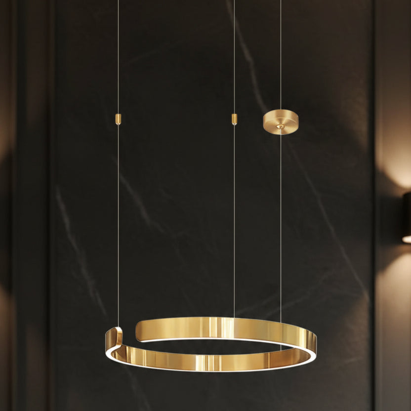 Joaquim | Nordic Aluminium Ring Chandelier