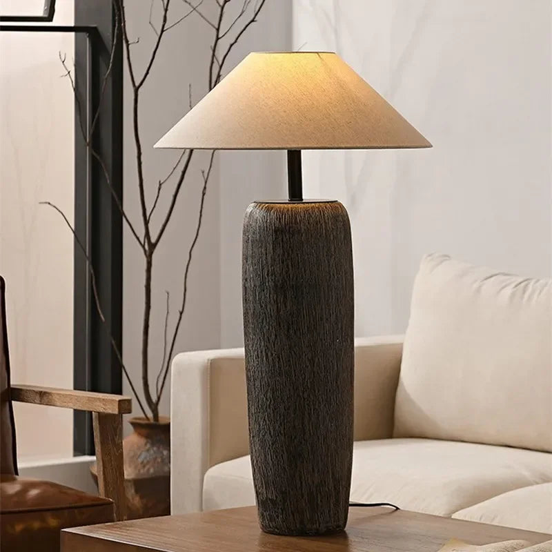 Leonor | Ceramic Wabi-Sabi Floor Lamp