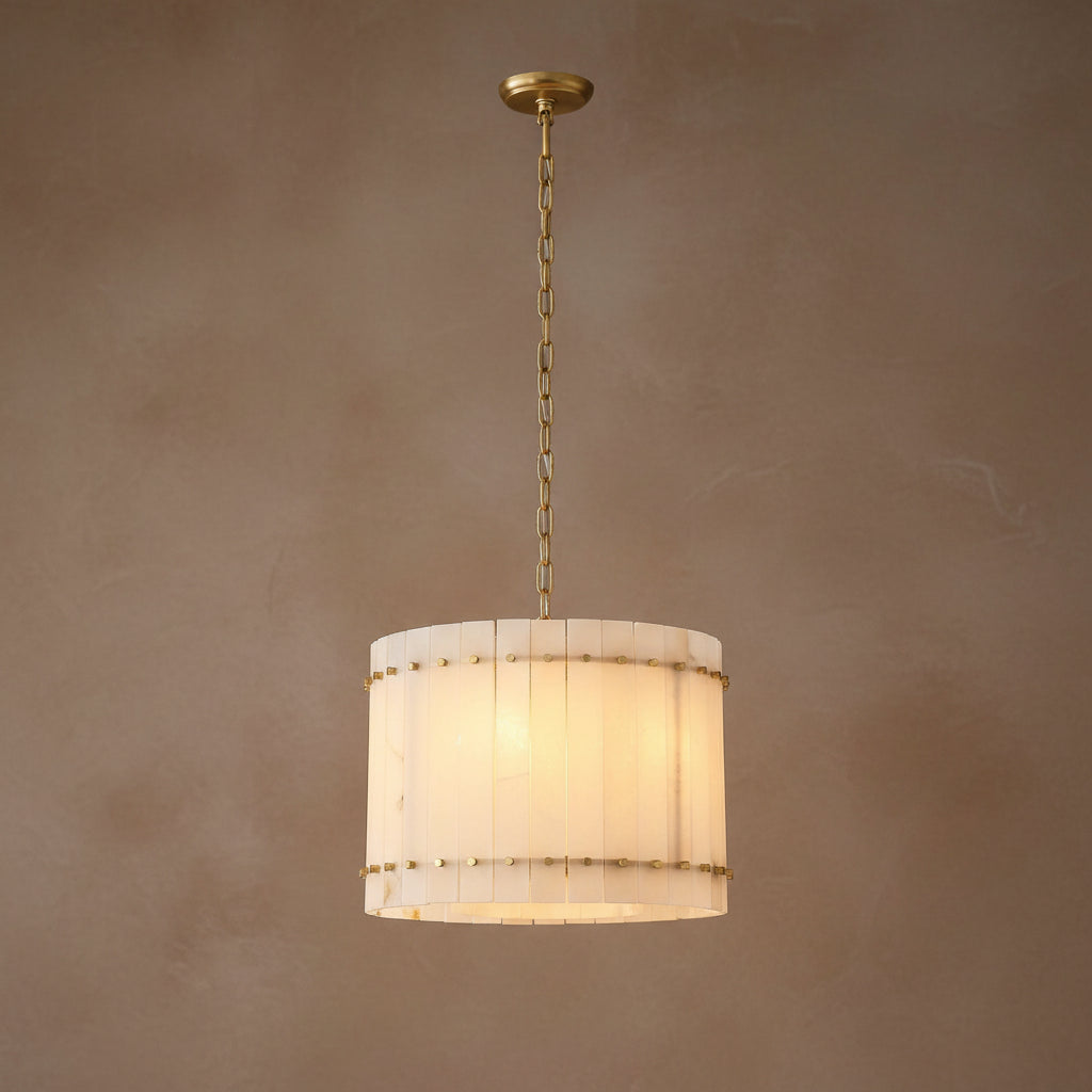 Lumière | Natural Alabaster Linear Chandelier