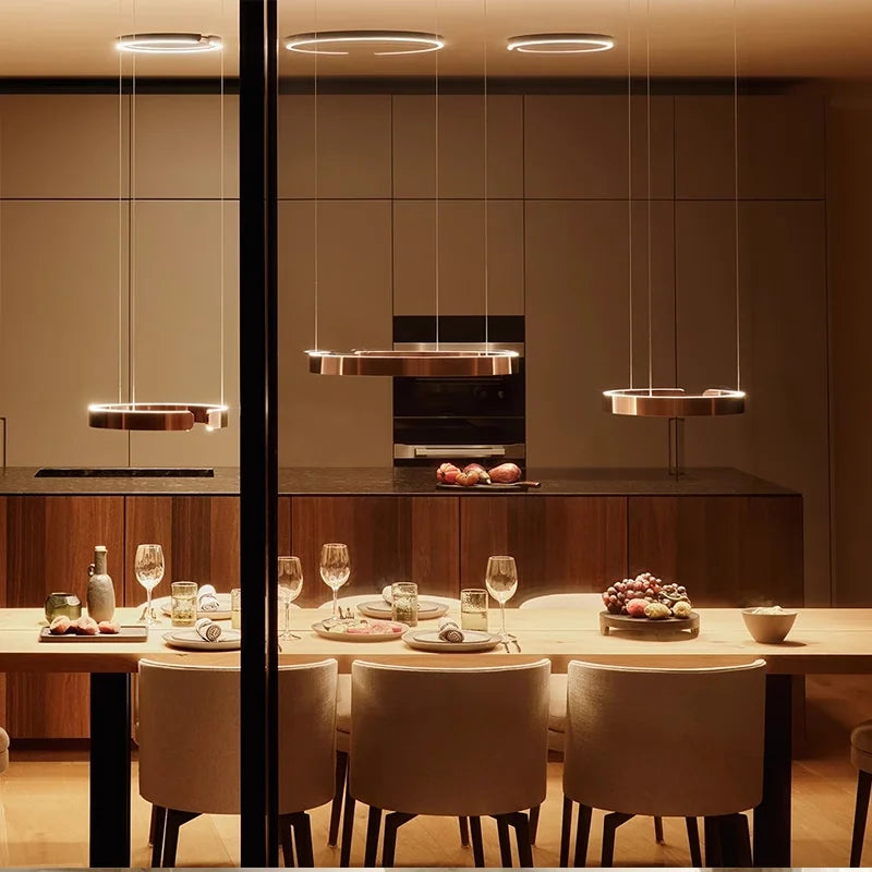 Joaquim | Nordic Aluminium Ring Chandelier