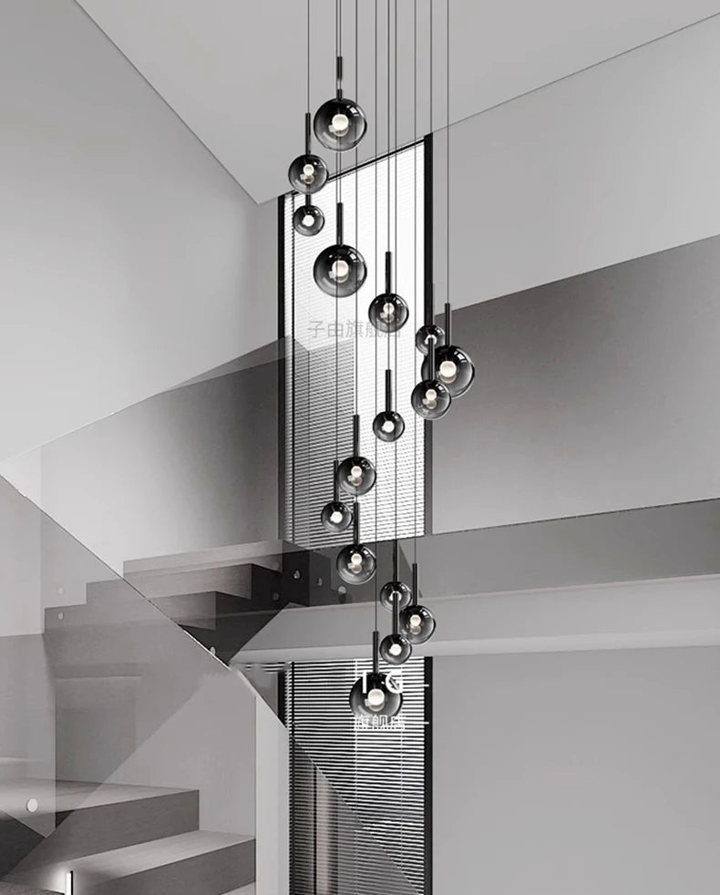 Nordic home decor dining room Pendant lamp lights indoor lighting stair lamp hanging light chandelier lamps for living room