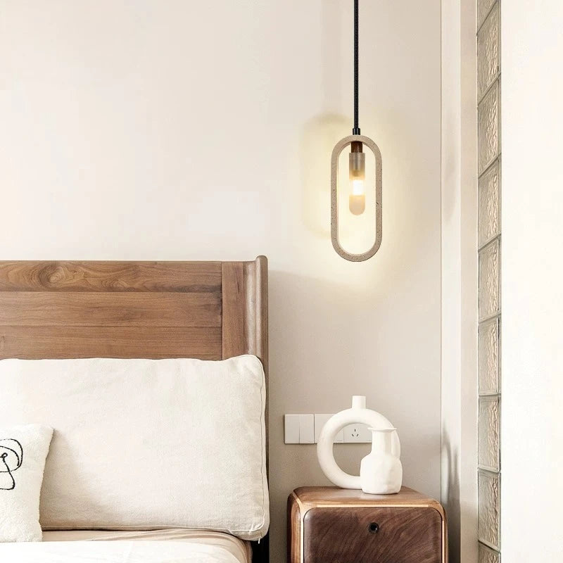 Marisol | Travertine Pendant Light for Dining & Bedside
