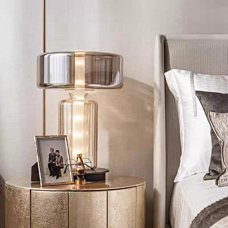 Paulina | Glass Floor Lamp