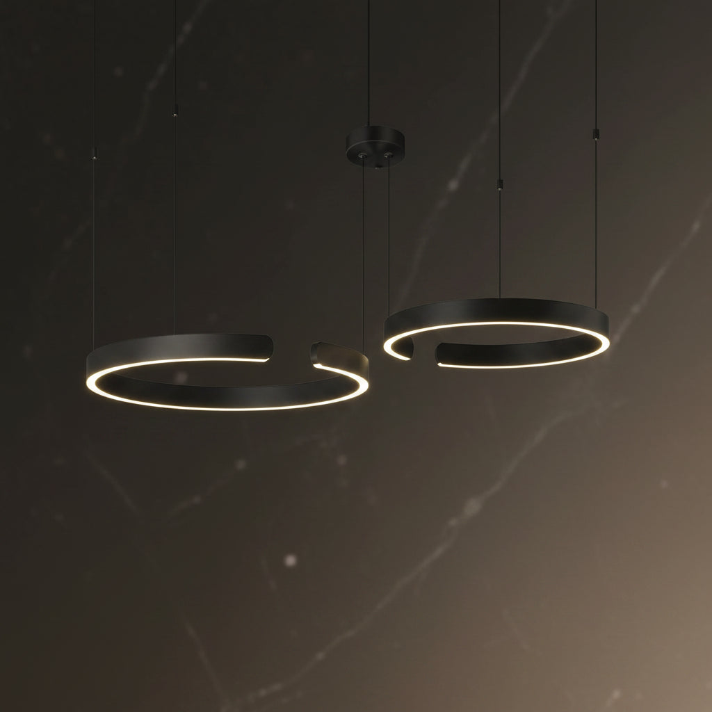 Joaquim | Nordic Aluminium Ring Chandelier