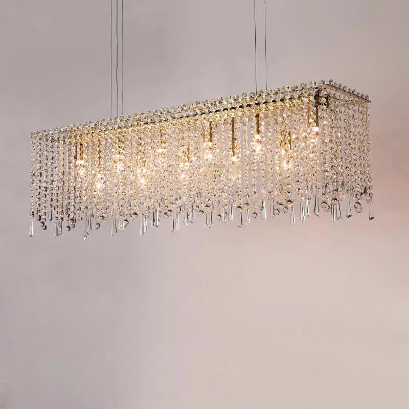 Sterling | Crystal Linear Chandelier