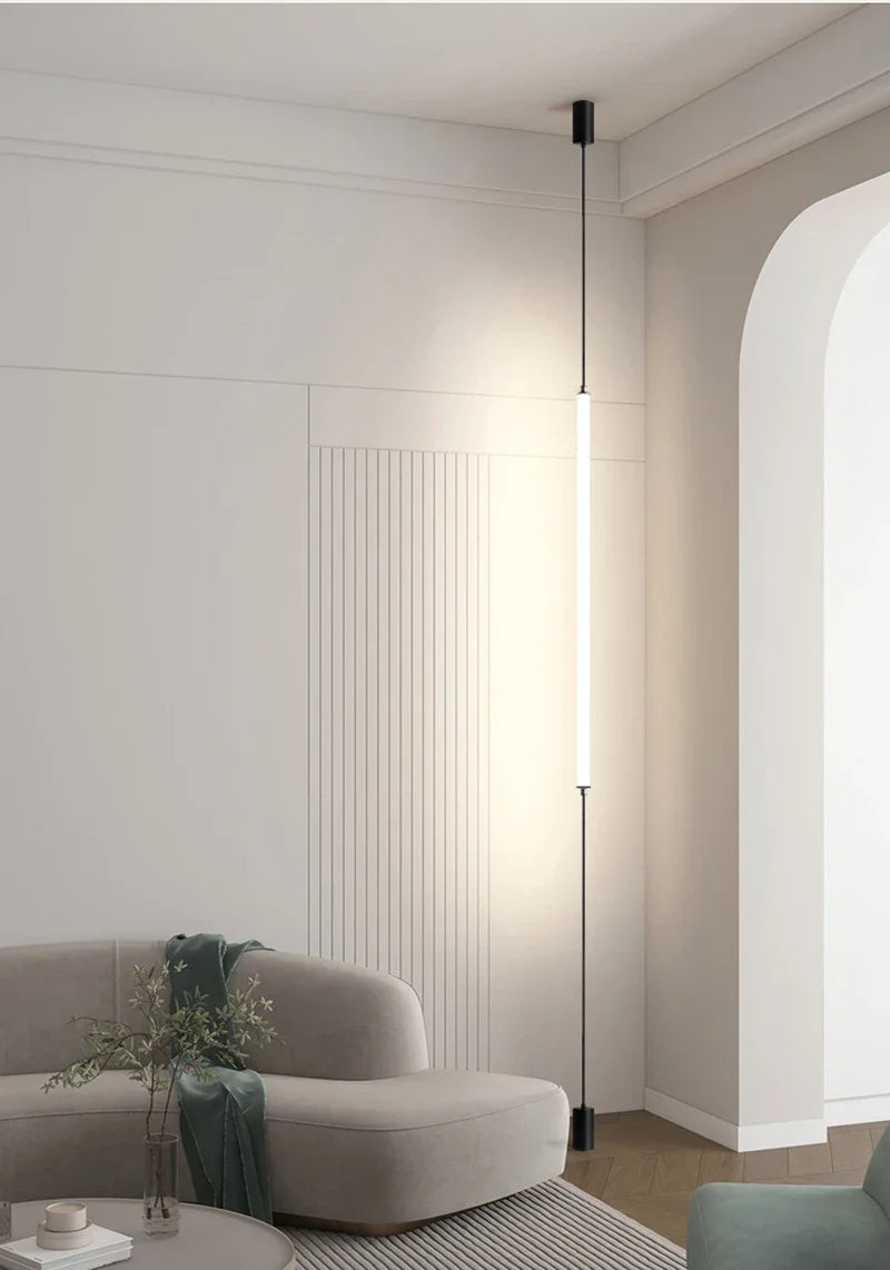 Bragi | Linear Hanging Floor Lamp