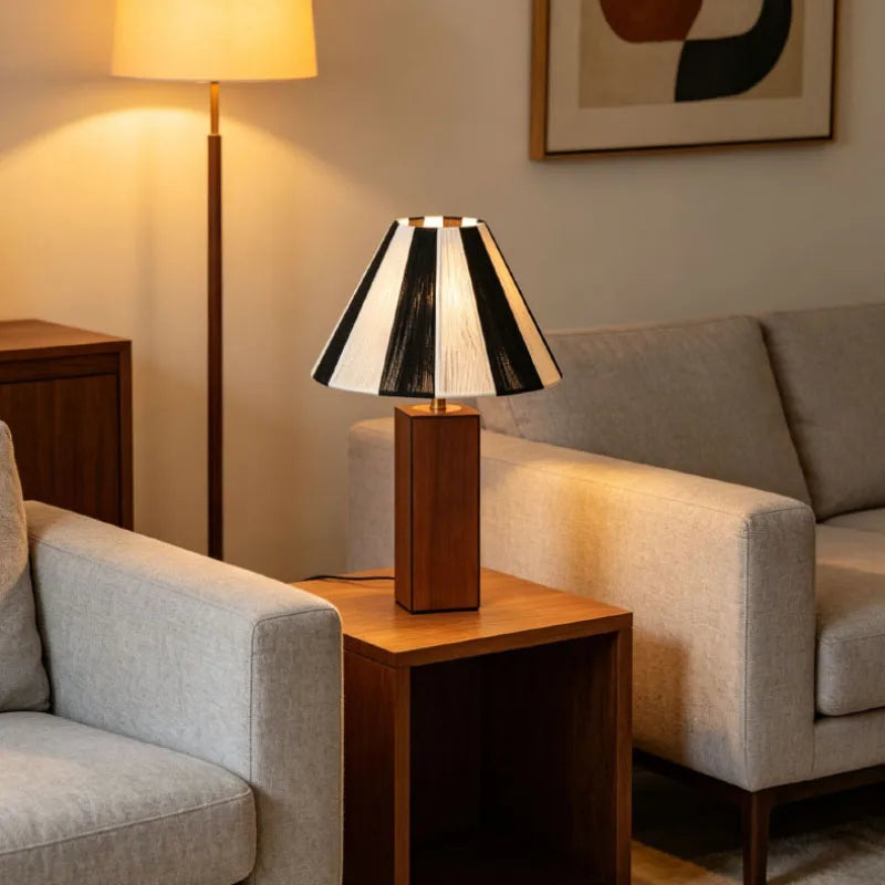 Fausta | Wood Table Lamp