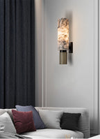 Hera | Natural Marble Bedside Wall Sconce