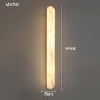 Apollo | Long Oval Alabaster Wall Sconce