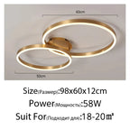 Orla | LED Ring Chandelier