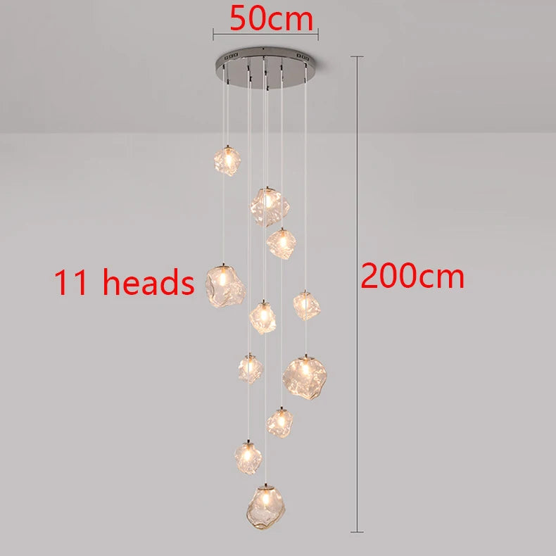 Soren | Multi-Head Branch Chandelier