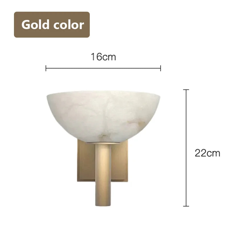 Gaia | Alabaster Wall Lamp