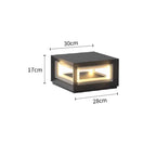 Aodh | Square Post & Pillar Garden Path Light