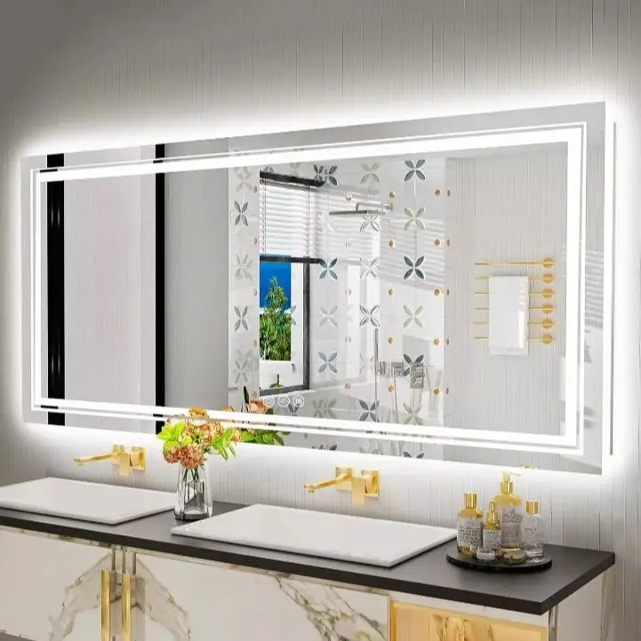 Ingrid | Front & Backlit LED Bathroom Mirror