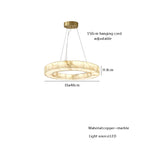 Odette | European Round Alabaster Chandelier