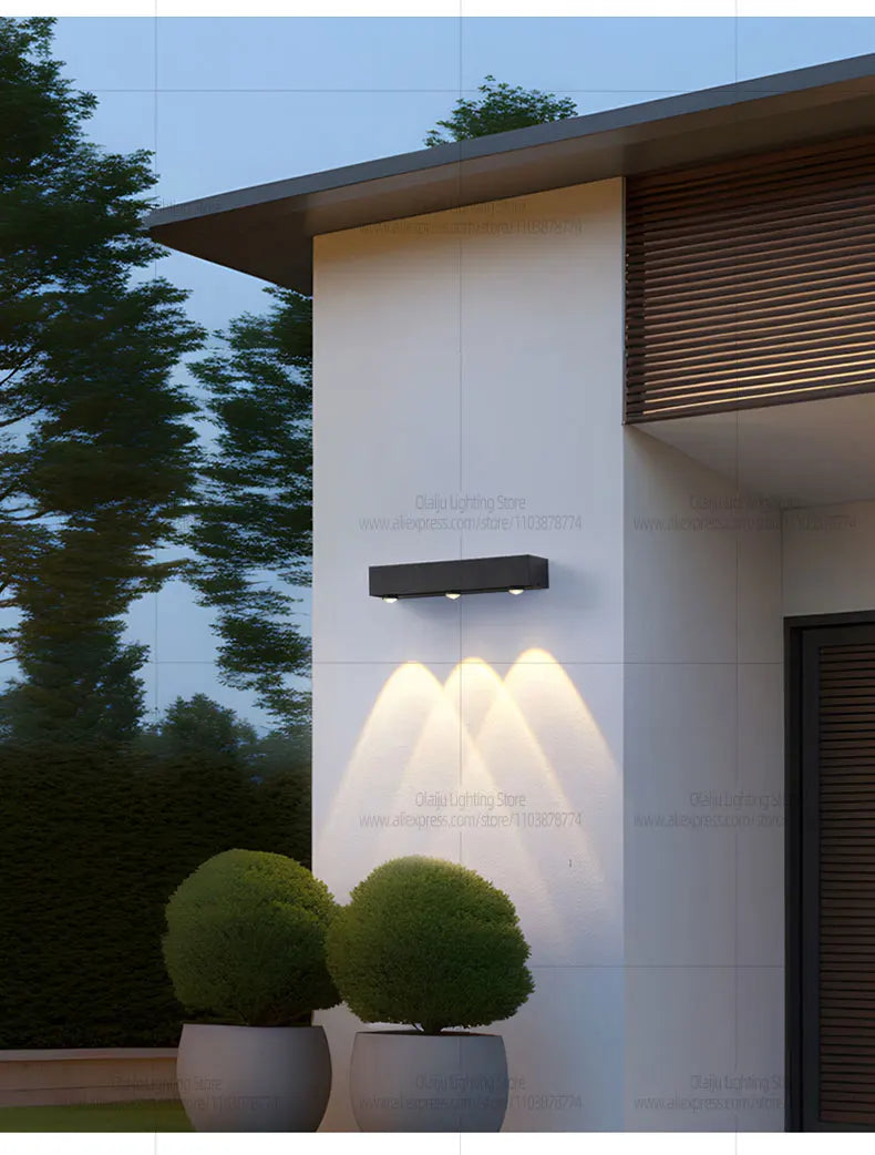 Órla | Long Strip Outdoor Wall Lamp