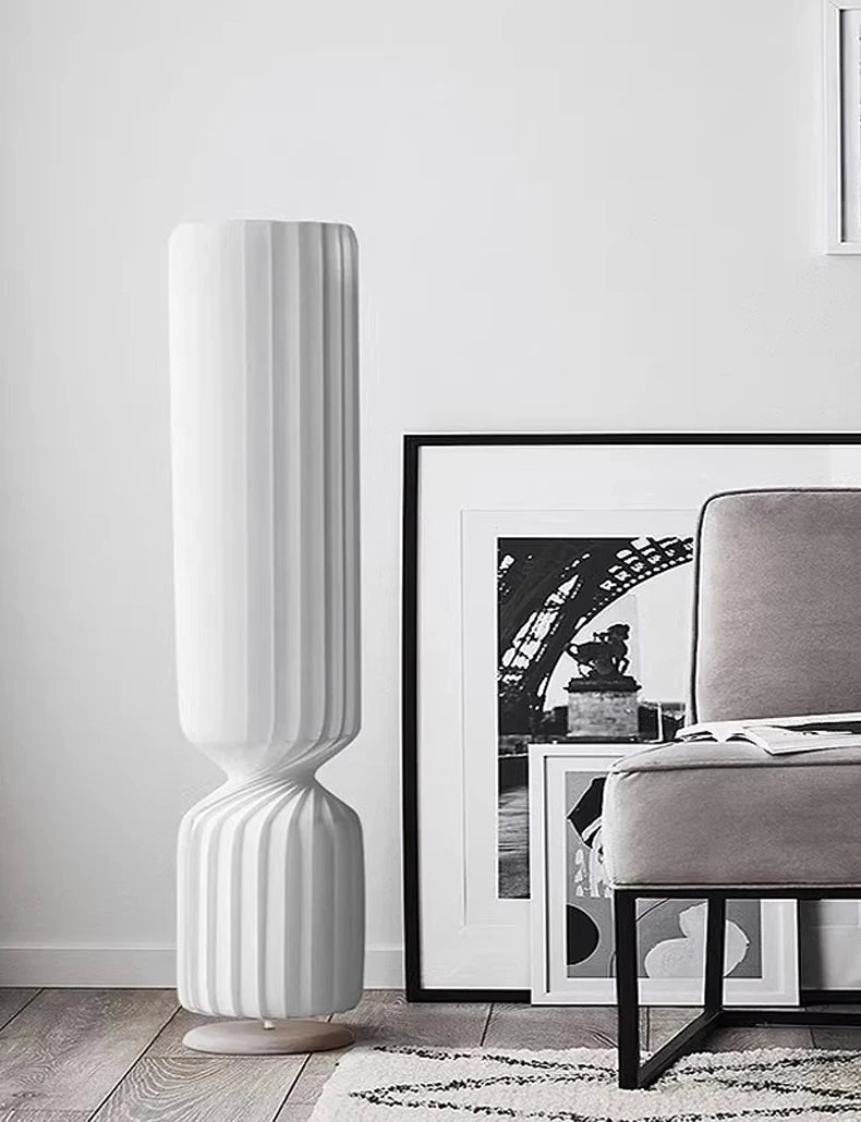 Kinu | Wabi Sabi Silk Floor Lamp
