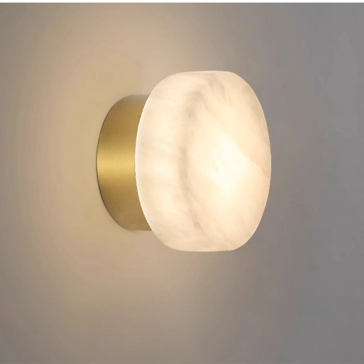 Camille | Natural Alabaster Wall Sconce