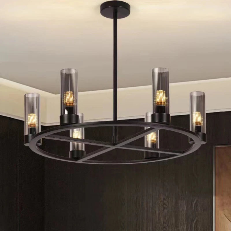 Aquila | Cognac Glass Chandelier