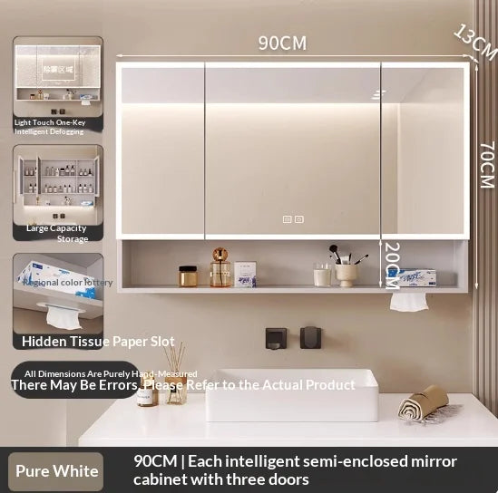 Freja | LED Anti-Fog Bathroom Mirror