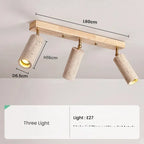 Cueva | Travertine Multi-Head Ceiling Spotlight